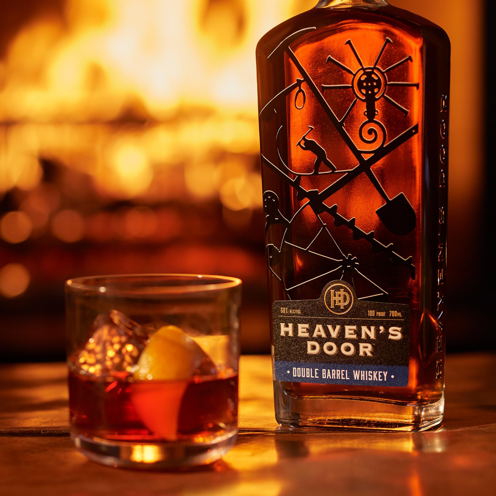 Heaven's Door DOUBLE BARREL WHISKEY 50% Vol. 0,7l