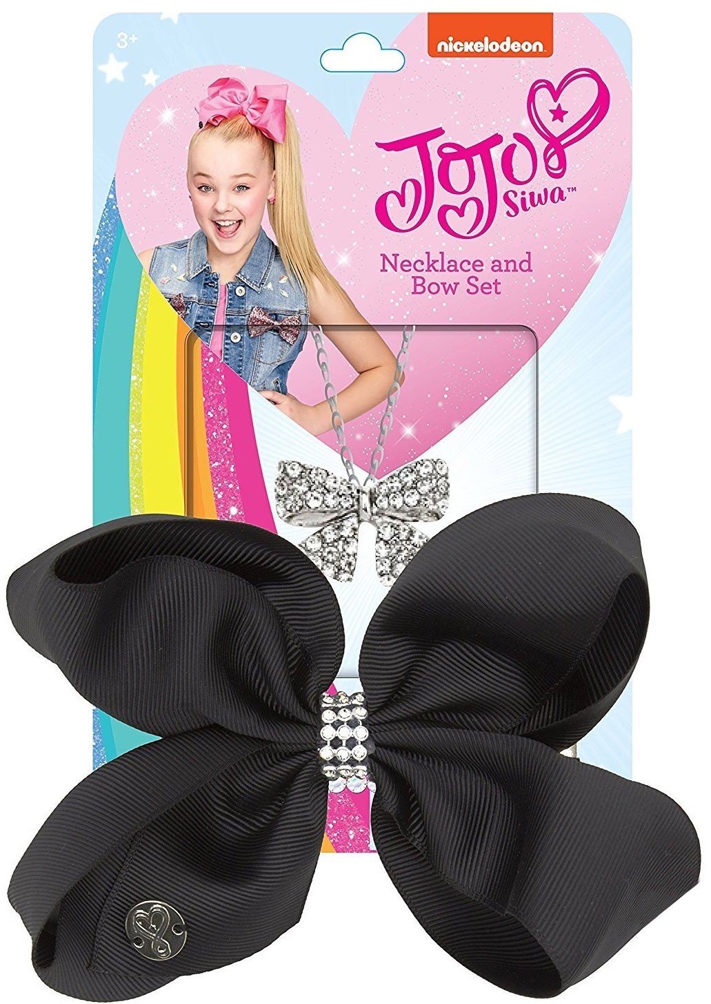 Jojo Siwa Signature Collection Rhinestone Hair Bow And Rhinestone
