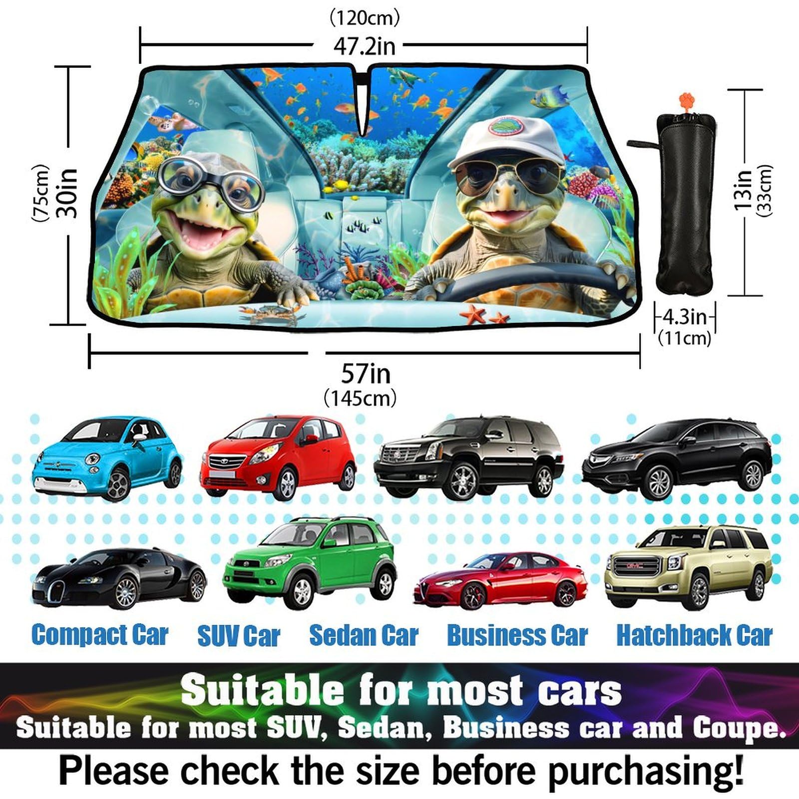 Parasol Para Parabrisas De Auto Universal De 1.27 M X 81 Cm | Meses Sin