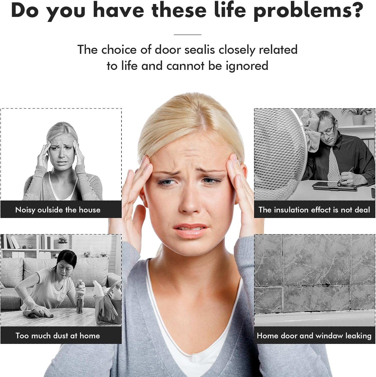 BBTO Weather Stripping Door Seal Exterior Weather Strip for Window V-Shaped Foam Kerf Garage Door Gap Blocker Soundproof Home Improvement Easy to Install(240 Feet,White)