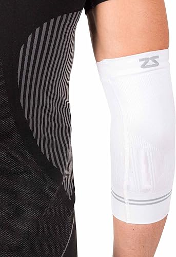 Miniatura 10 de Zensah manga de compresión para codo de tenista para tendinitis del codo, codo de tenista, codo de golfista - soporte del codo, dispositivo 1 manga