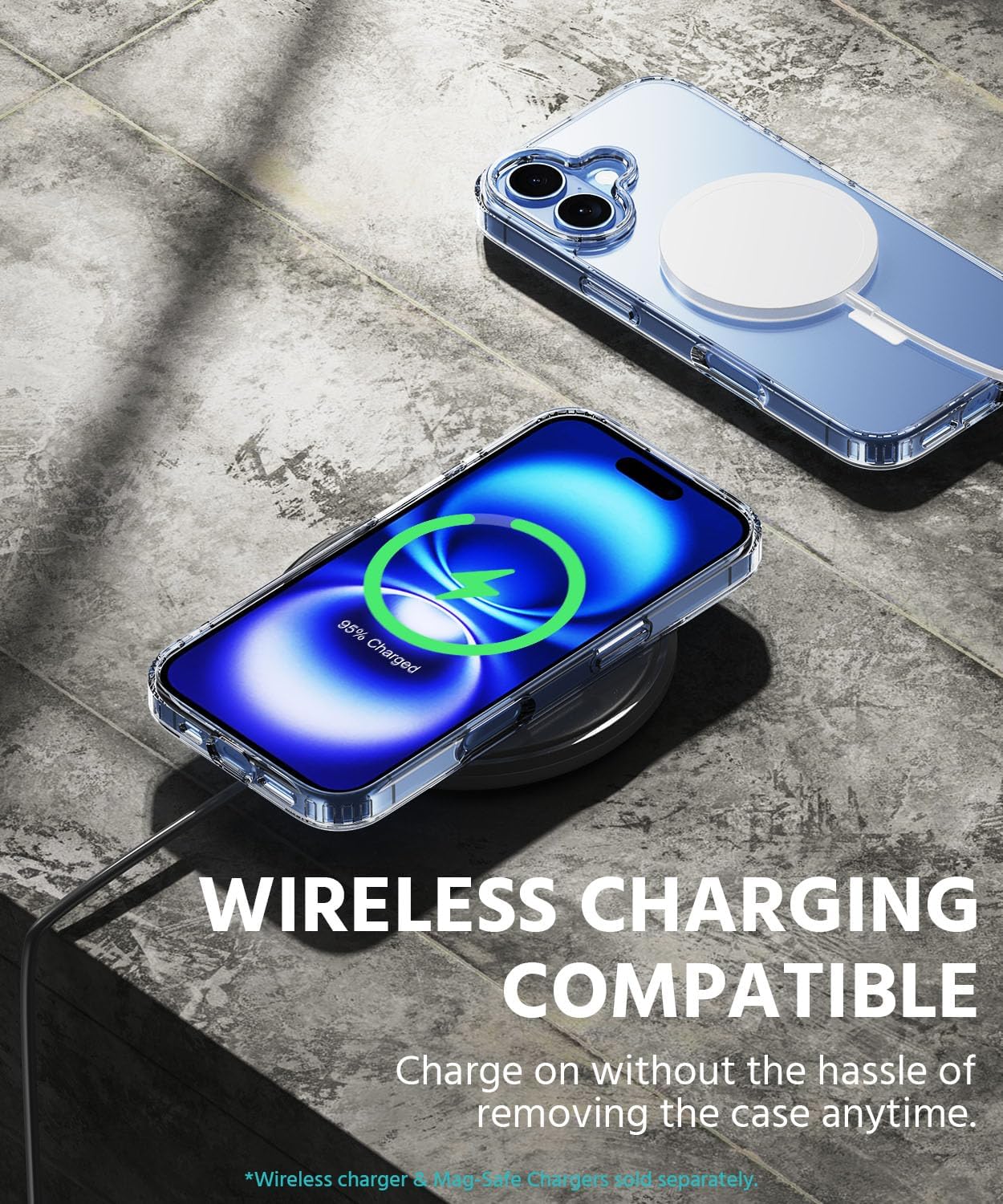 Compatible with iPhone 17 Case, Hybrid Scratch Resistant Clear TPU Shock Absorption Slim Thin Flexible Gel Skin Silicone Protective Magnetic Phone Case Cover for iPhone 17 (Clear) - Image 7