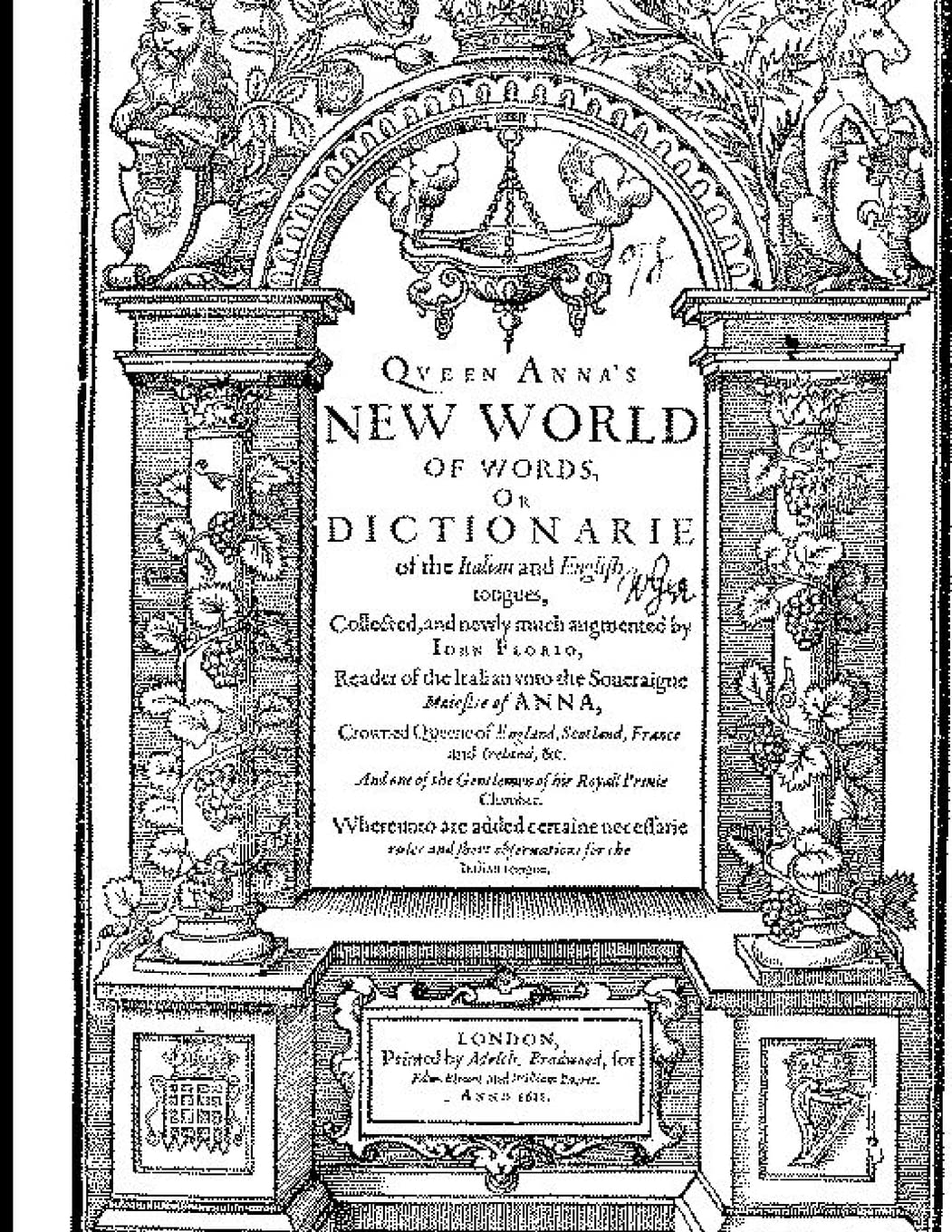 Florio's Italian English Dictionary of 1611