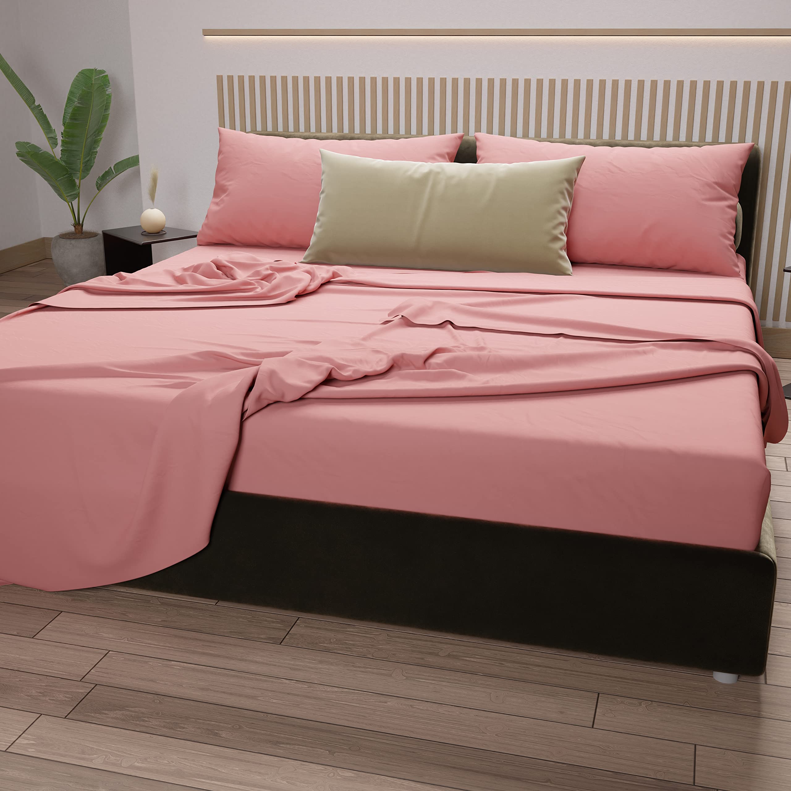PETTI Artigiani Italiani, Double Bed Linen Cotton, Double Bed Set, Queen Size Bed Set, Fitted Bottom Sheets with Corners - Image 2