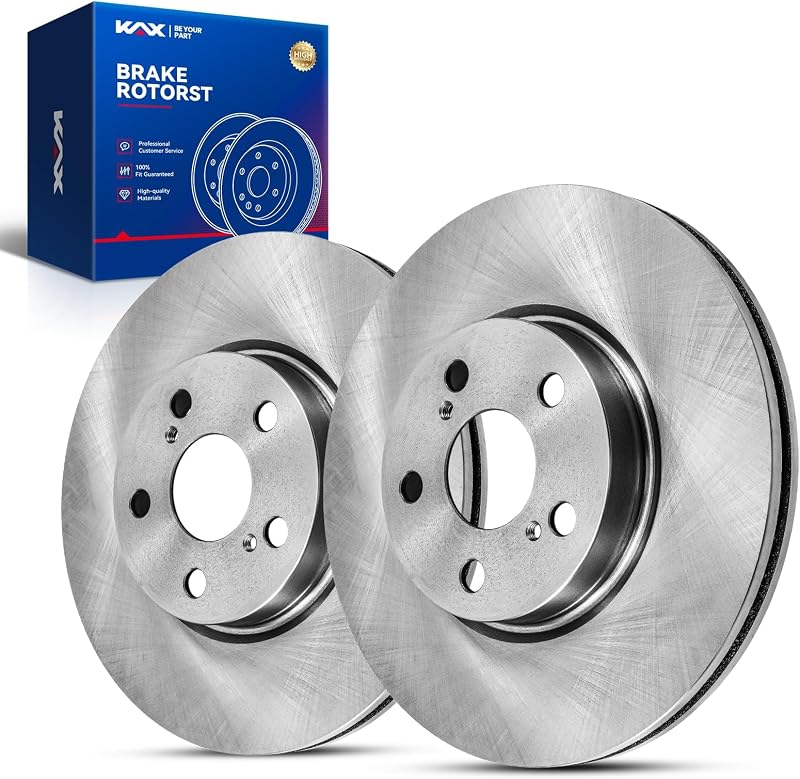 Par de discos de freio dianteiros KAX 275 mm para Corolla, xD, Matrix e Vibe – 2 unidades