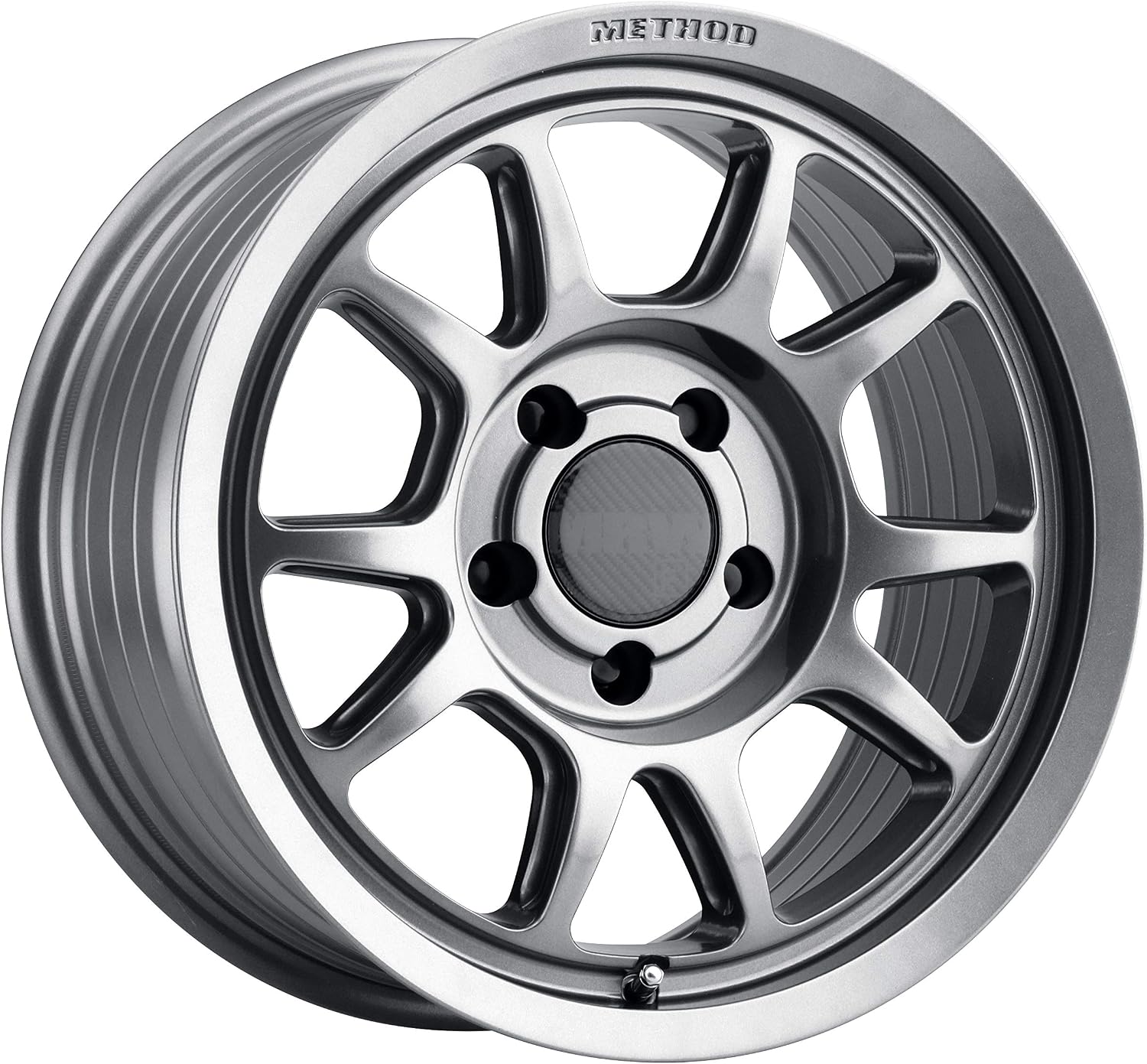 Method Race Wheels 313 Gloss Titanium 17x8.5" 5x5", 25mm offset 5.8" Backspace, MR31378550825