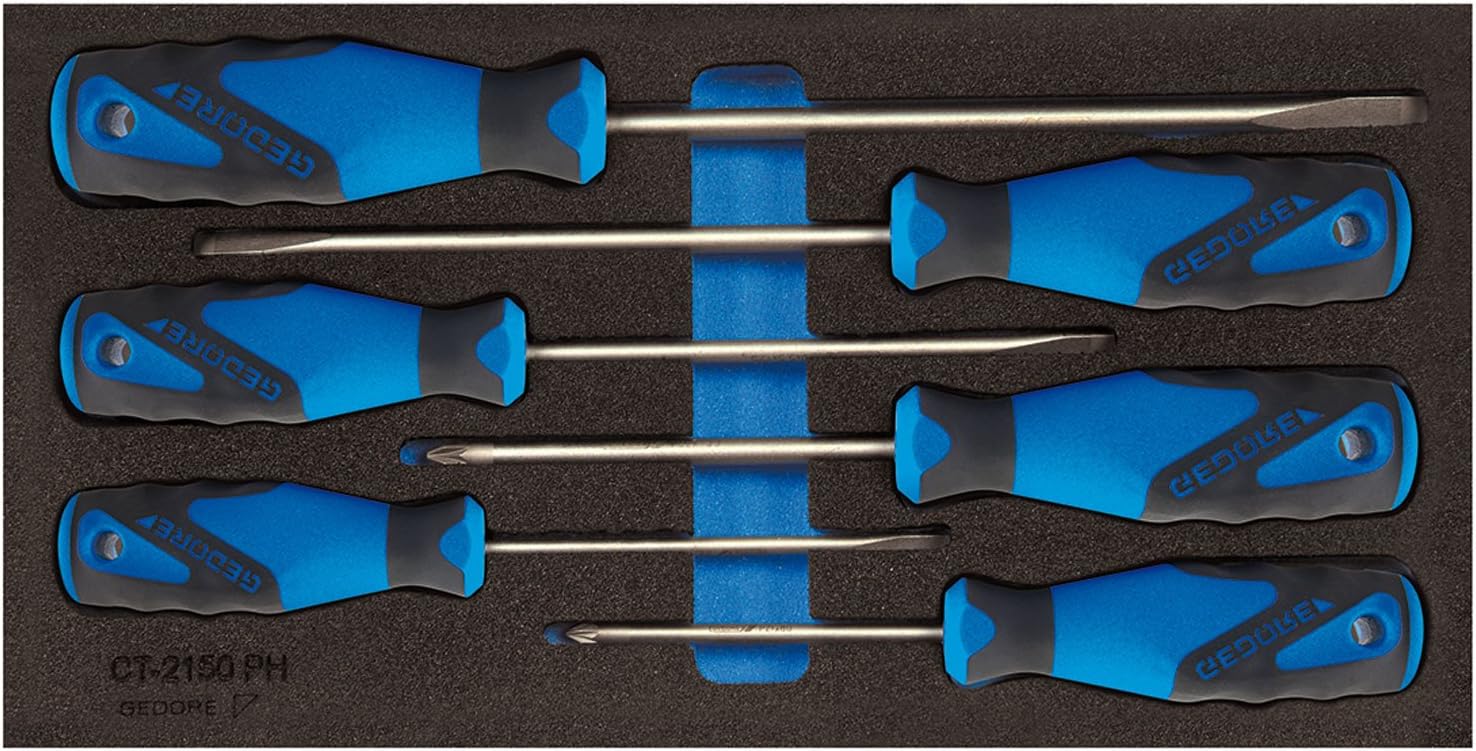 Gedore 1500 CT1-2150 PZ Screwdiver set in 1/3 CT module