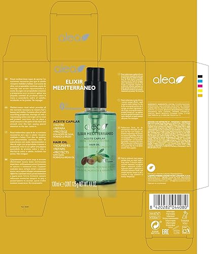 Miniatura 9 de ALEA - Aceite para el cabello - Elixir mediterráneo - 4.4 fl oz - Nutrie, repara y protege el cabello - Ayuda a reducir la apariencia de puntas