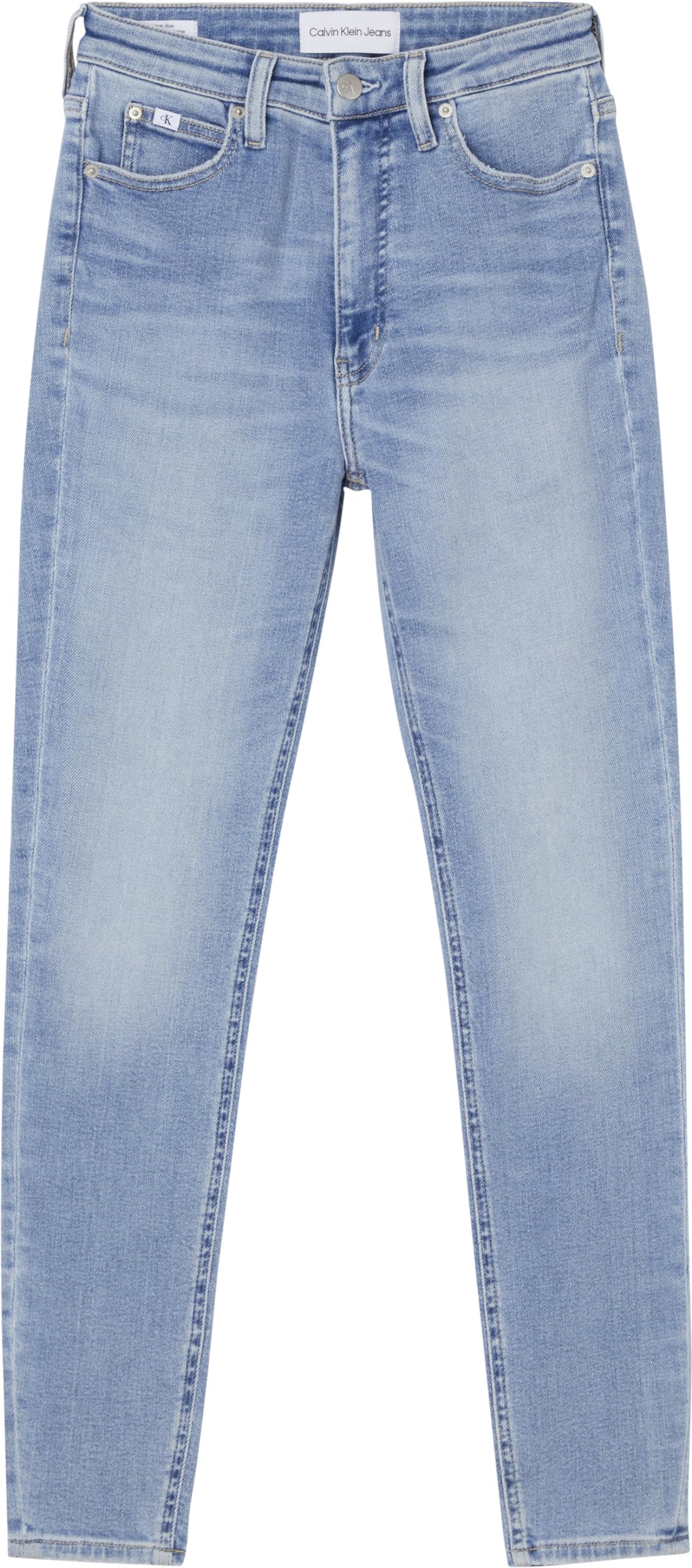 Calvin Klein Jeans - High Rise Super Skinny Ankle J20j221583, Pantaloni Donna