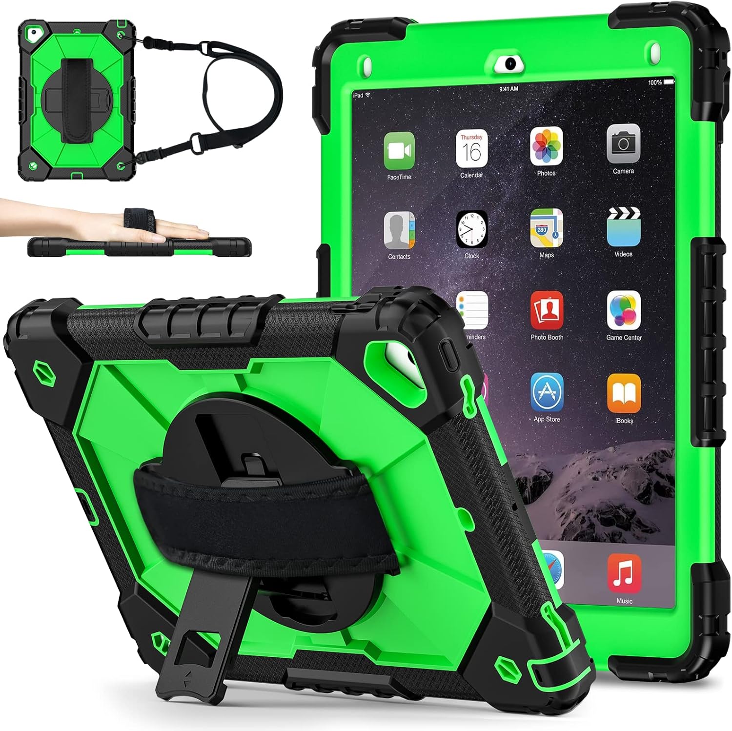 Nitupai iPad 6th 5th Generation Case iPad 9.7 Case iPad Air