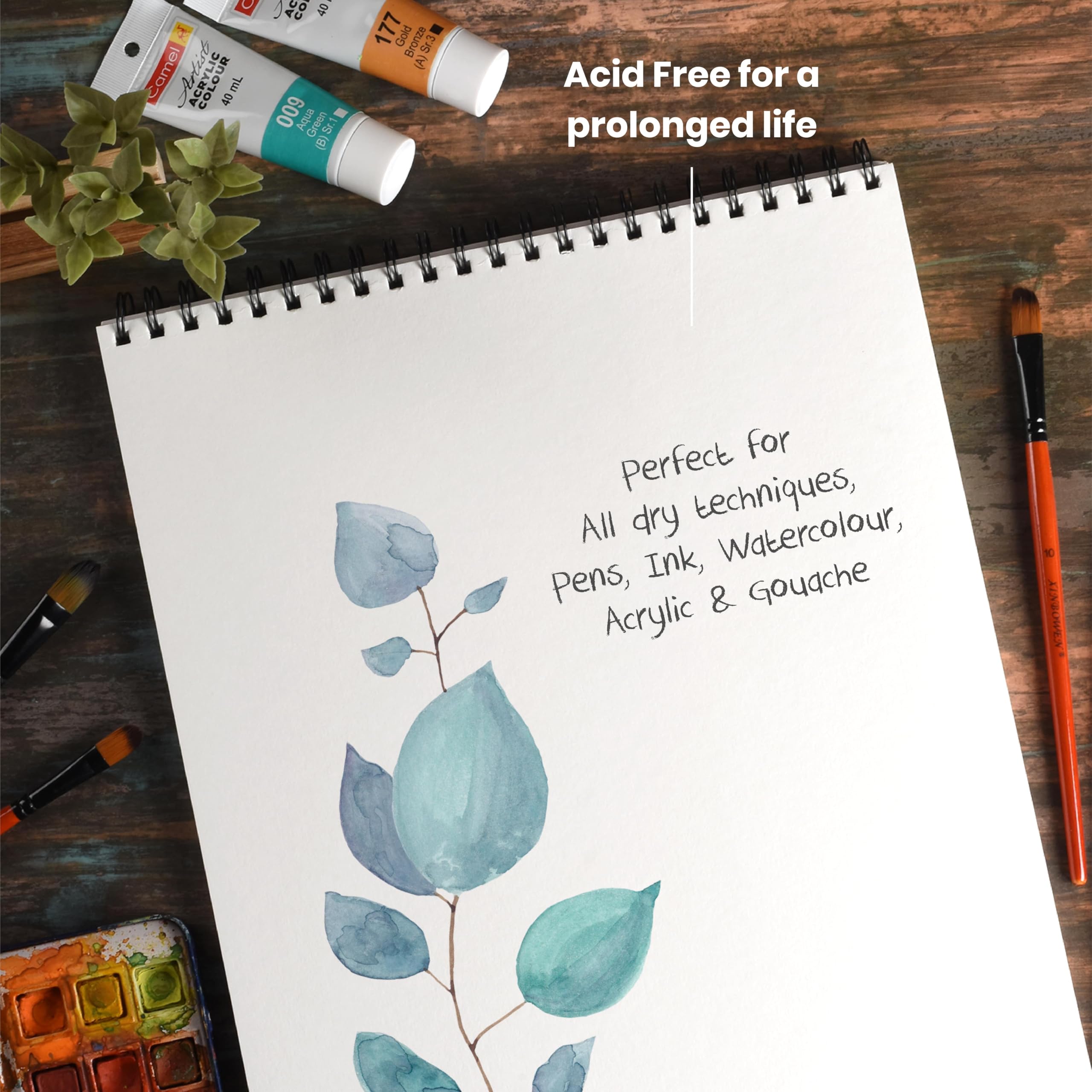 Scholar Artist Pad - Premium Drawing Paper (A3) -6