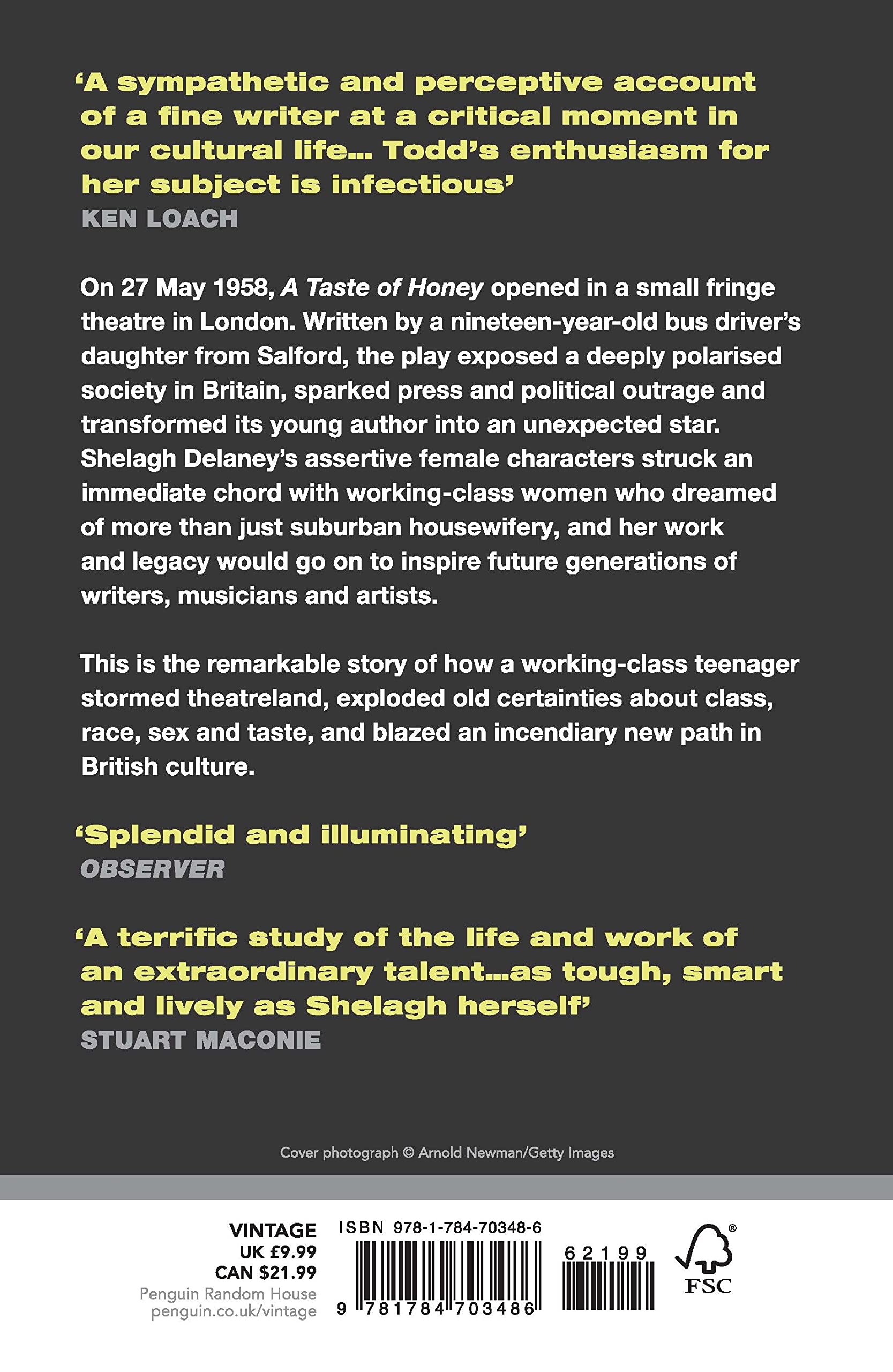 Tastes of Honey: The Making of Shelagh Delaney and a Cultural Revolution