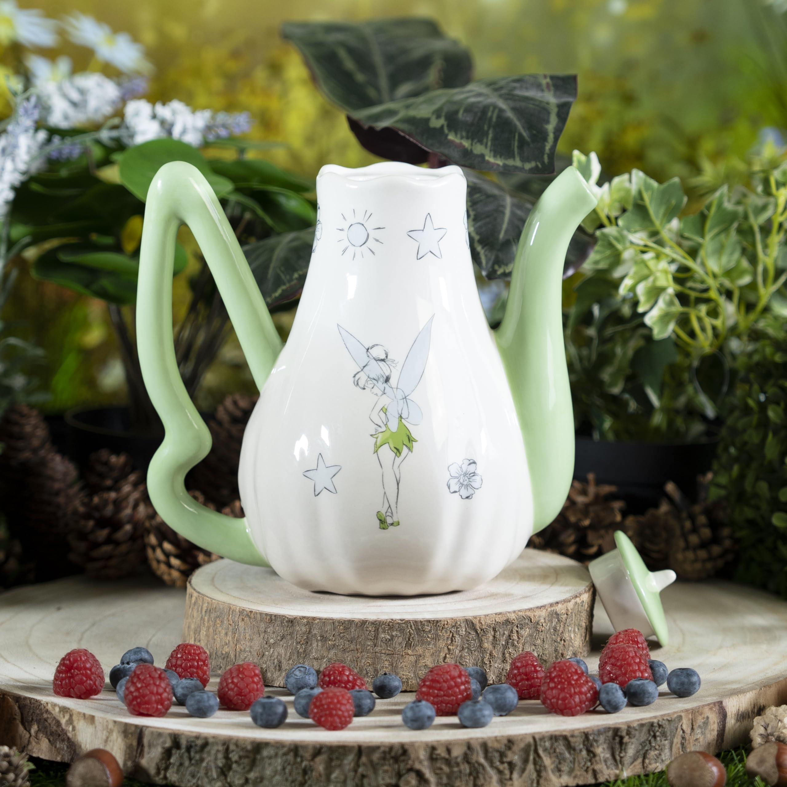ABYstyle Disney Tinkerbell Ceramic Premium Teapot & Cups Set