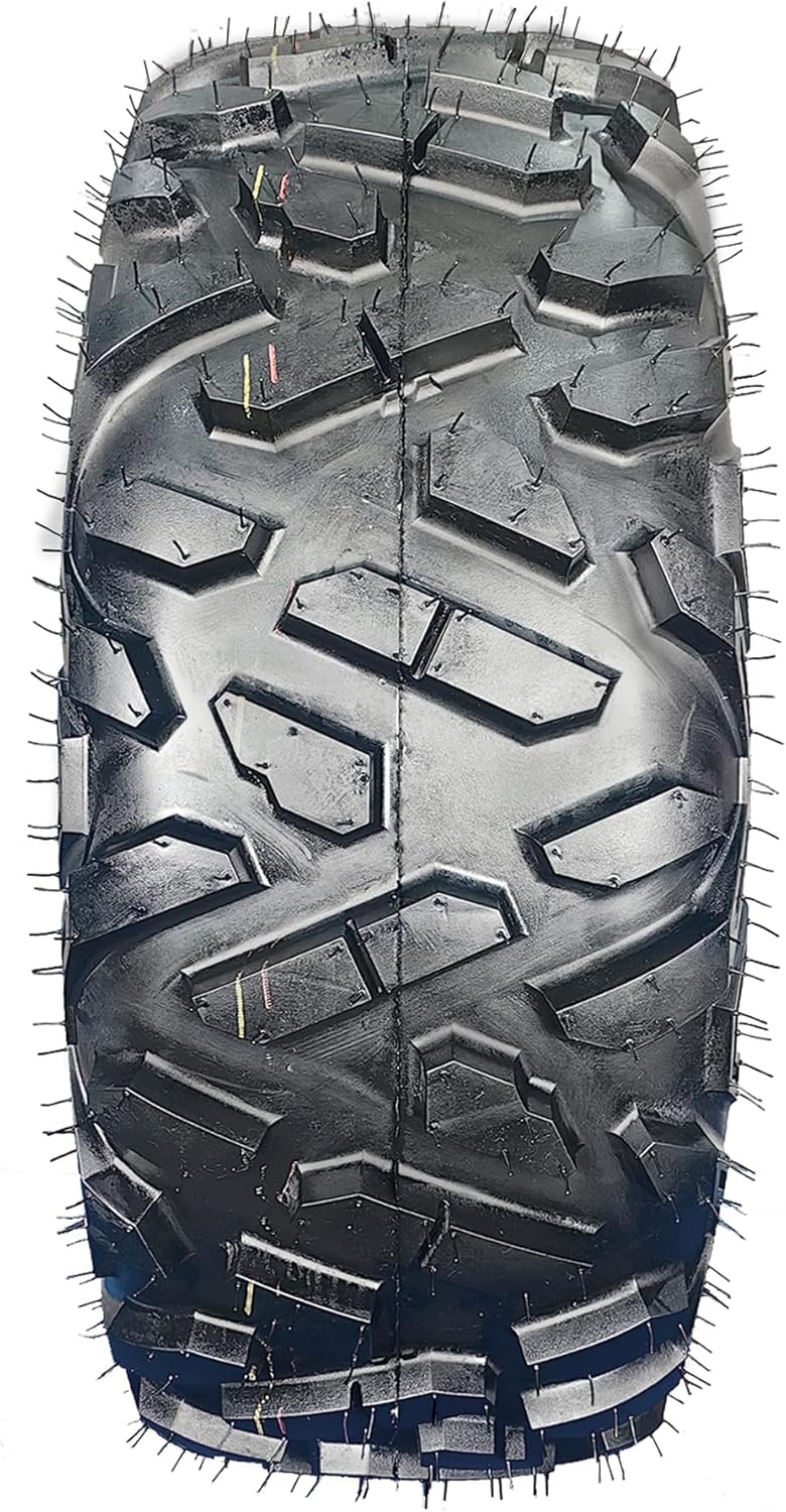 GarveeTech 25x8-12 ATV Tires, All Terrain 6PR 25x8x12 ATV UTV Trail Mud Sand Off-Road Tires - Heavy Duty for Trail/Mud/Rock (Pack of 2, Tubeless)
