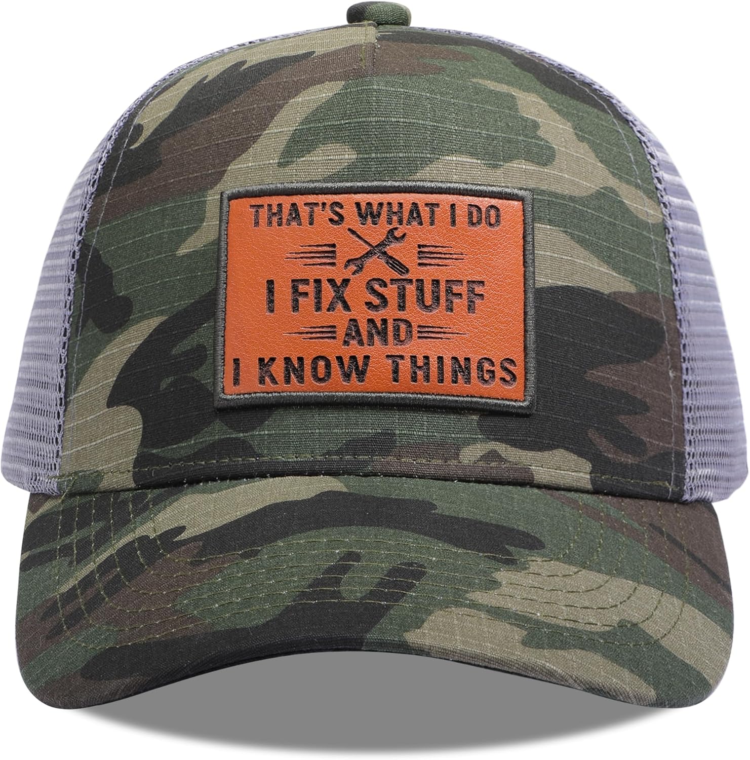 Baseball Cap, Gift for Dad, Men, Husband, Grandpa - I Fix Stuff and I Know Things, Birthday Father's Day