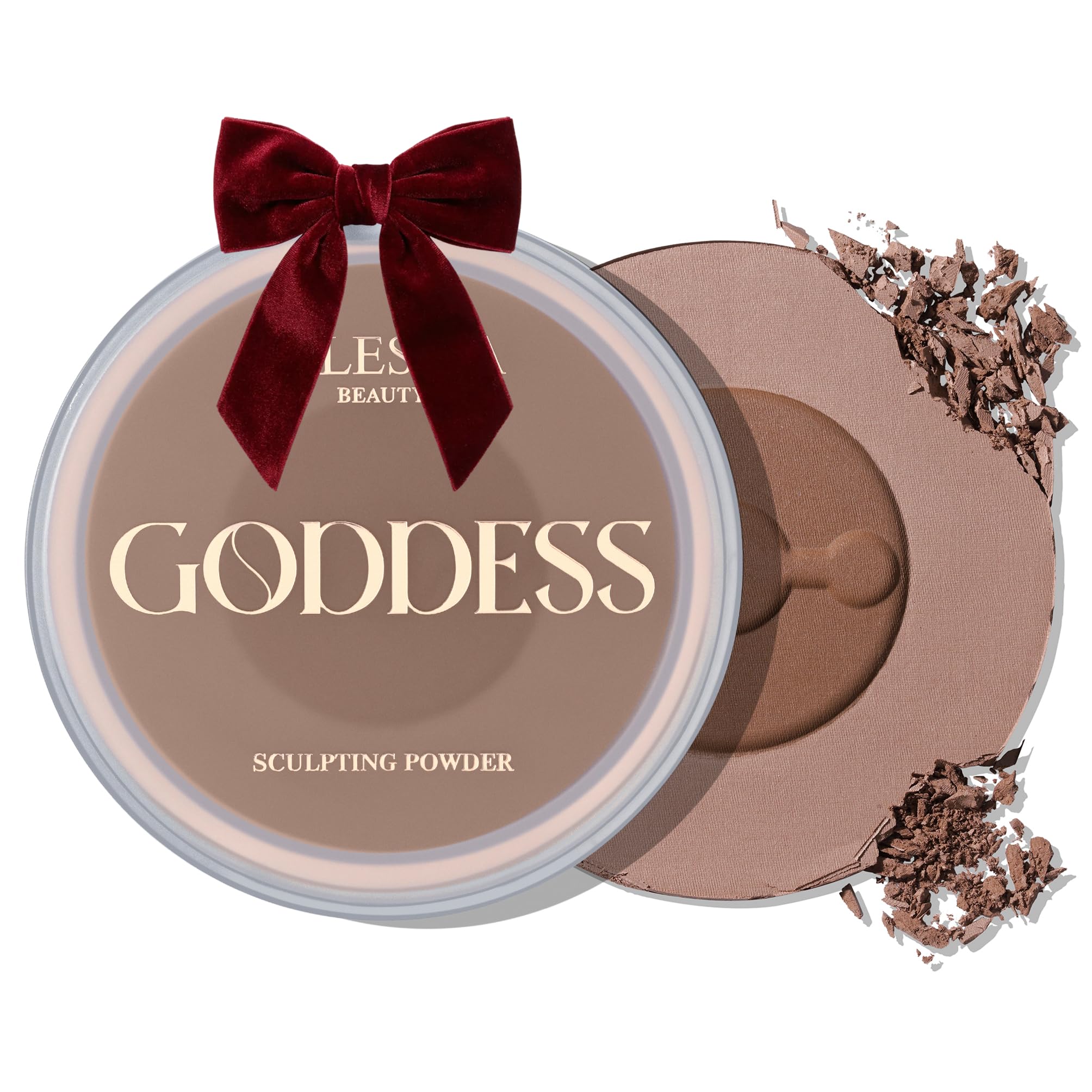 Goddess Contour Powder – Matte Sculpting Contour Makeup – Easy-to-Blend, Suitable for Various Skin Tones, 0.53 oz