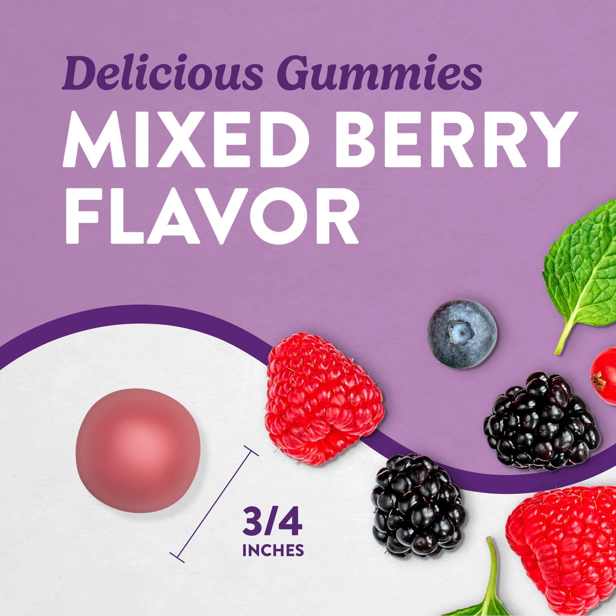 Nature's Truth Melatonin Gummies 5mg | 60 Count | Mixed Berry Flavor — Amazon image 5