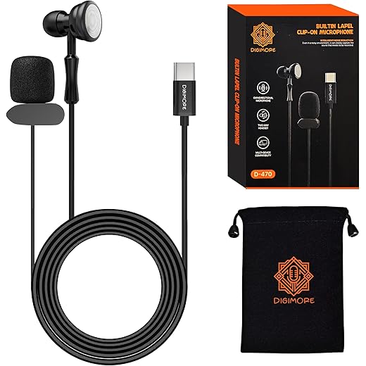 DIGIMORE Lavalier Microphone - Type-C