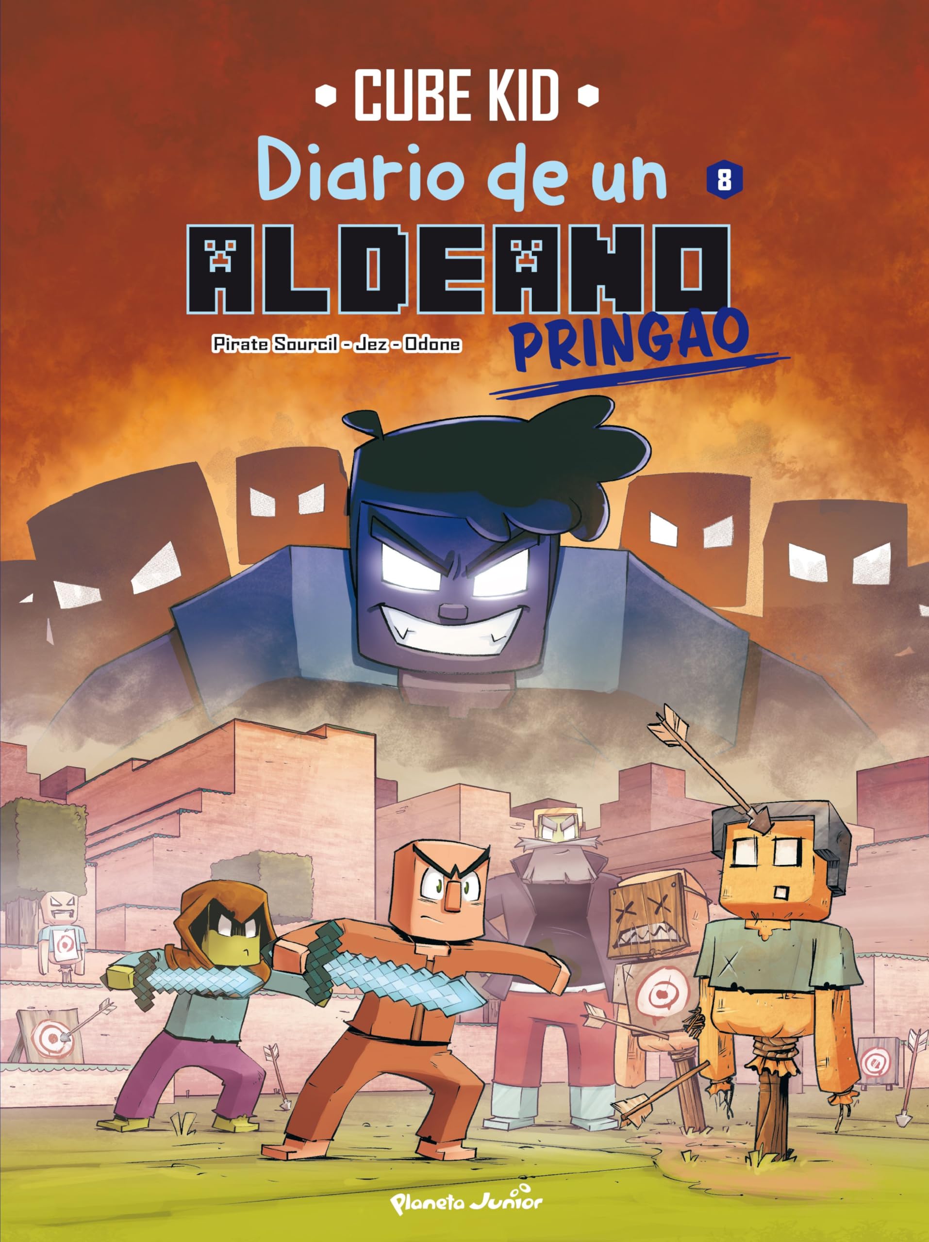 Minecraft. Diario de un aldeano pringao. Cómic 8: Listos para la batalla