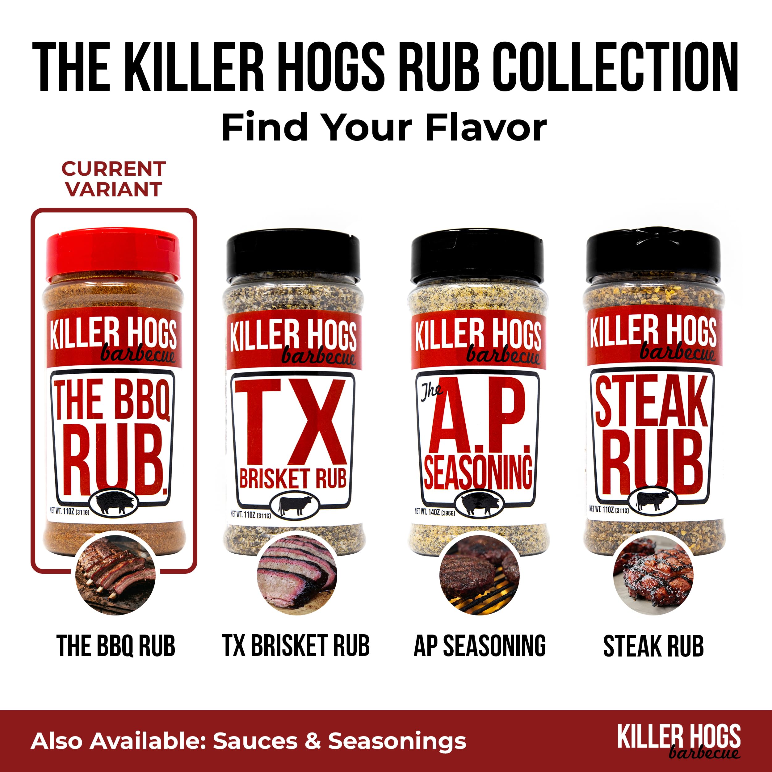 Killer Hogs The BBQ Rub 12 Ounce