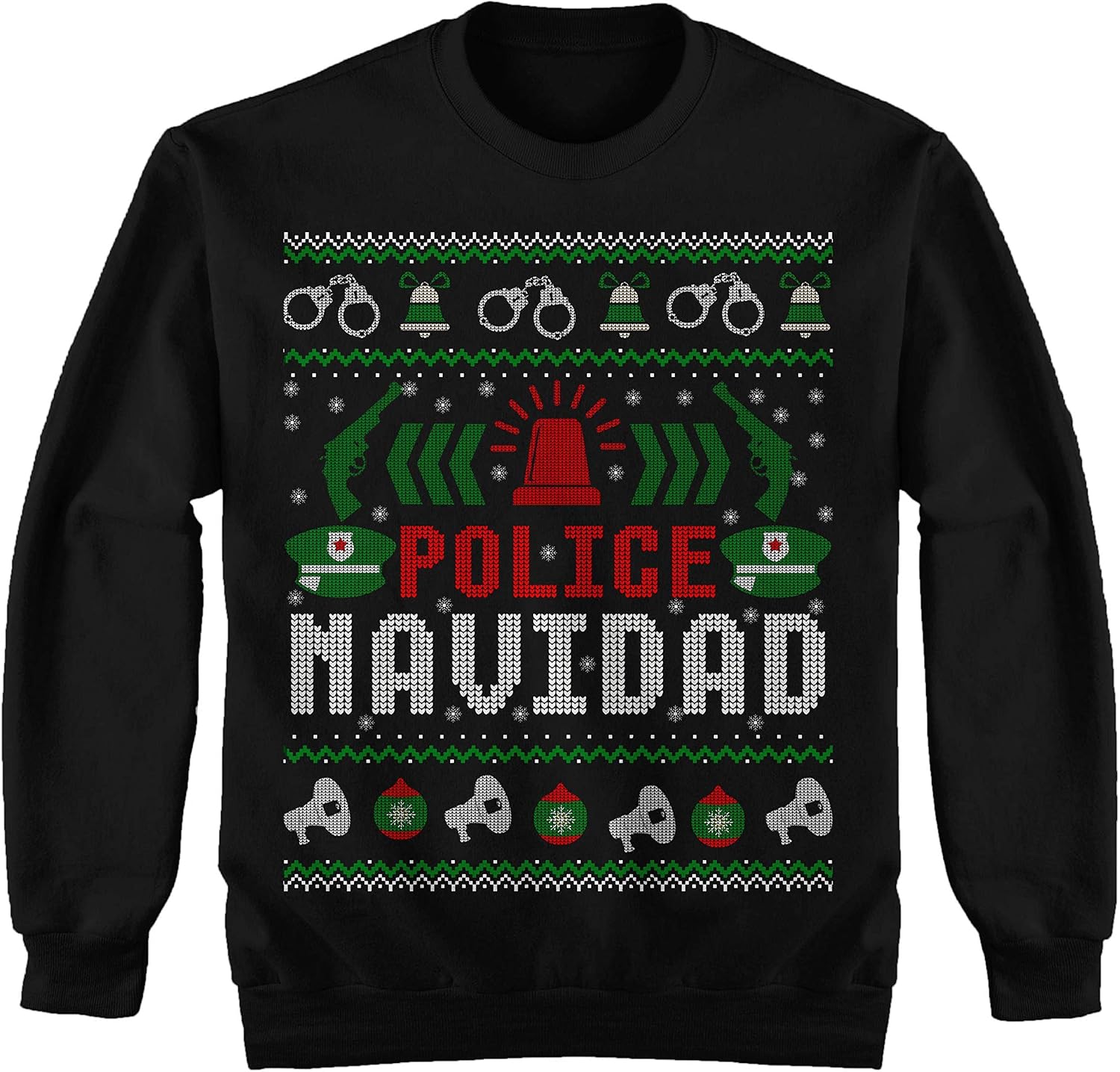 Noel Merry Xmas Sweatshirt Police 