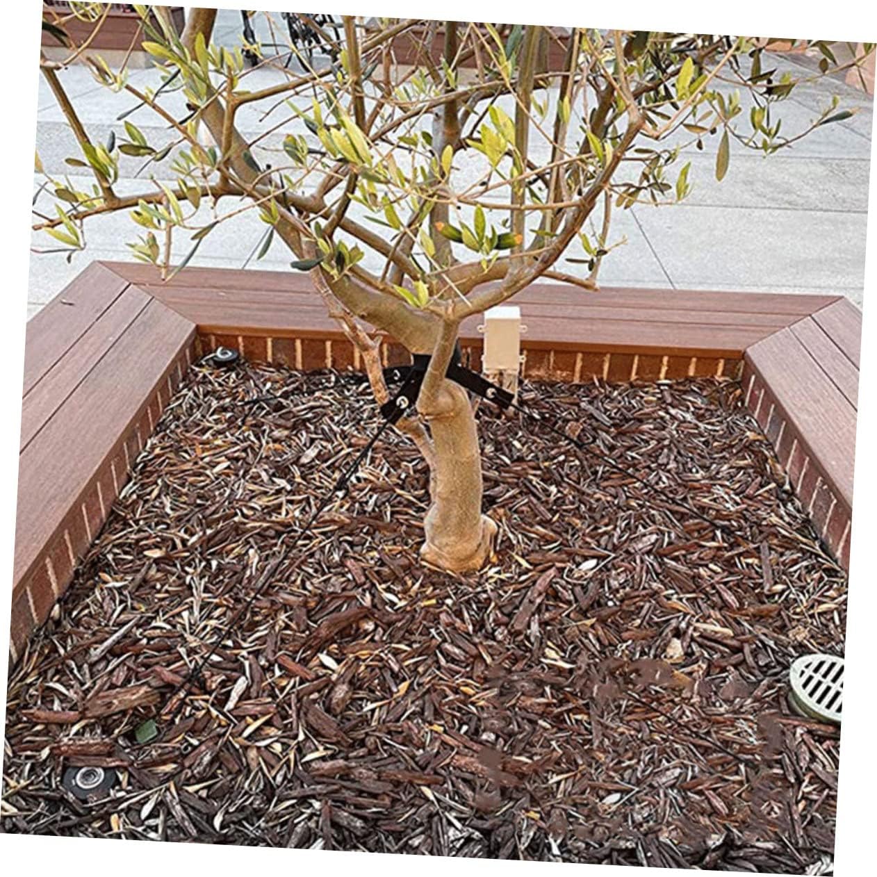 GANAZONO 32pcs Nylon Tree Support Straps for Newly Planted Saplings and Flexible Tree Ties for Staking Young for Garden Plant Support and Stabilization