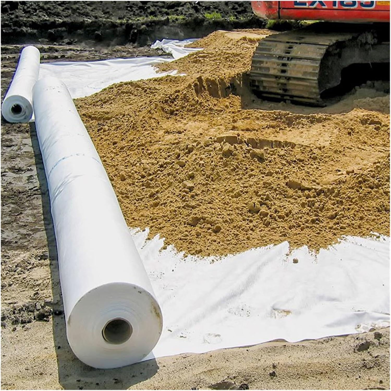 Geotextile Fabric Retaining Wall, White 7Oz Non Woven