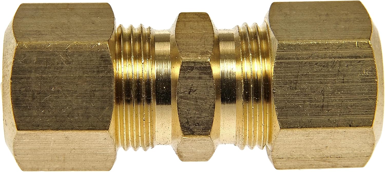 Dorman 490-025 Compression Fitting-Union-3/8 In., 10 Pack Universal Fit