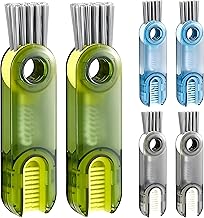 Bottle Brush - Versatile 3-in-1 Cleaning Kit for Small Bottles, Cover and Spout Hygiene, Including Glasses, Cups, and Kitchen Surface Maintenance Accessories (6 pcs)