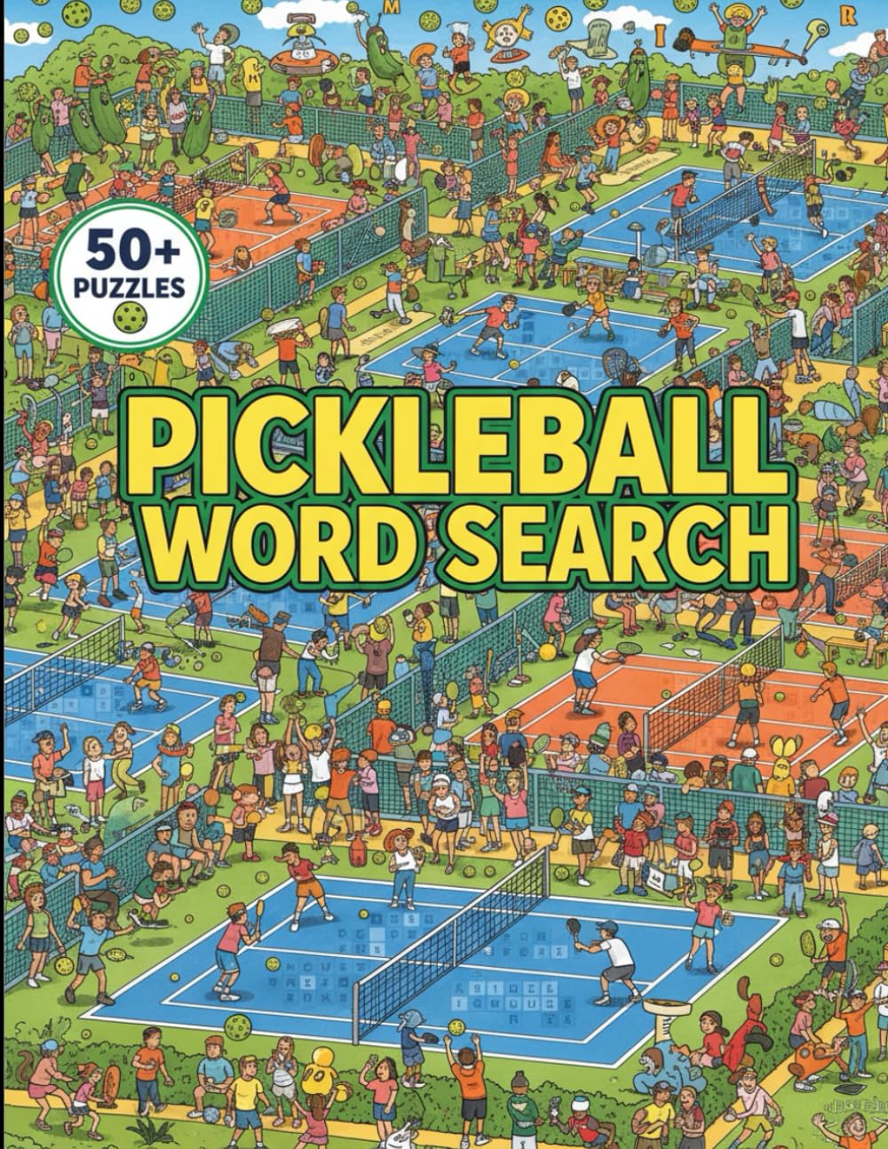 Pickleball Word Search: 50+ Large Print Puzzles for Seniors and Beginners | Master the Terms, Rules, and Slang | The Ultimate Gift for Pickleball Lovers