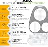 Egg Slicer for Hard Boiled Eggs - 3 Slice Modes Egg Cutter, Dicer, Chopper  thumbnail 2