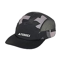 adidas Unisex - Adulto Terrex Climacool 5PANEL Graphic cap, Black/Carbon/White