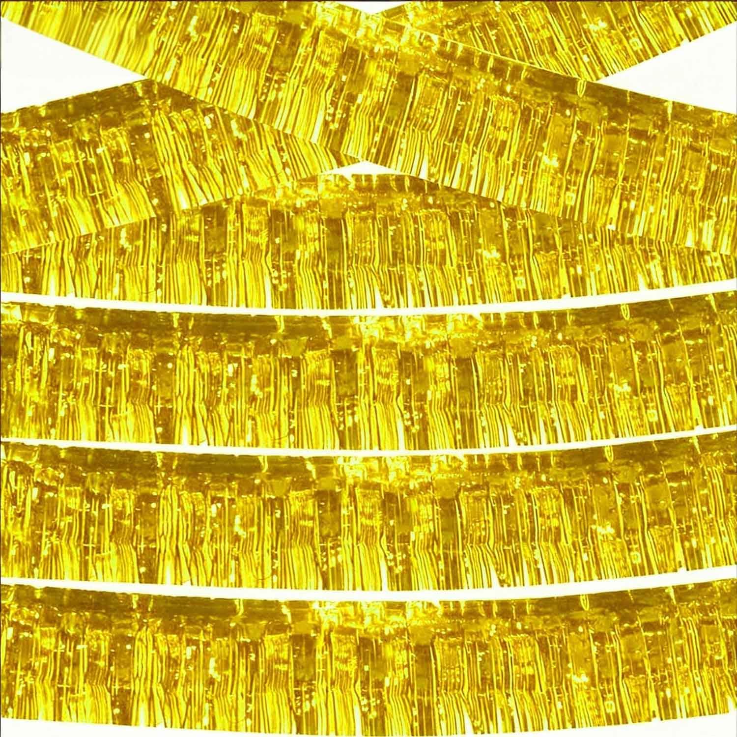 Guirlande à franges dorée pour illuminer votre décoration de salle de mariage