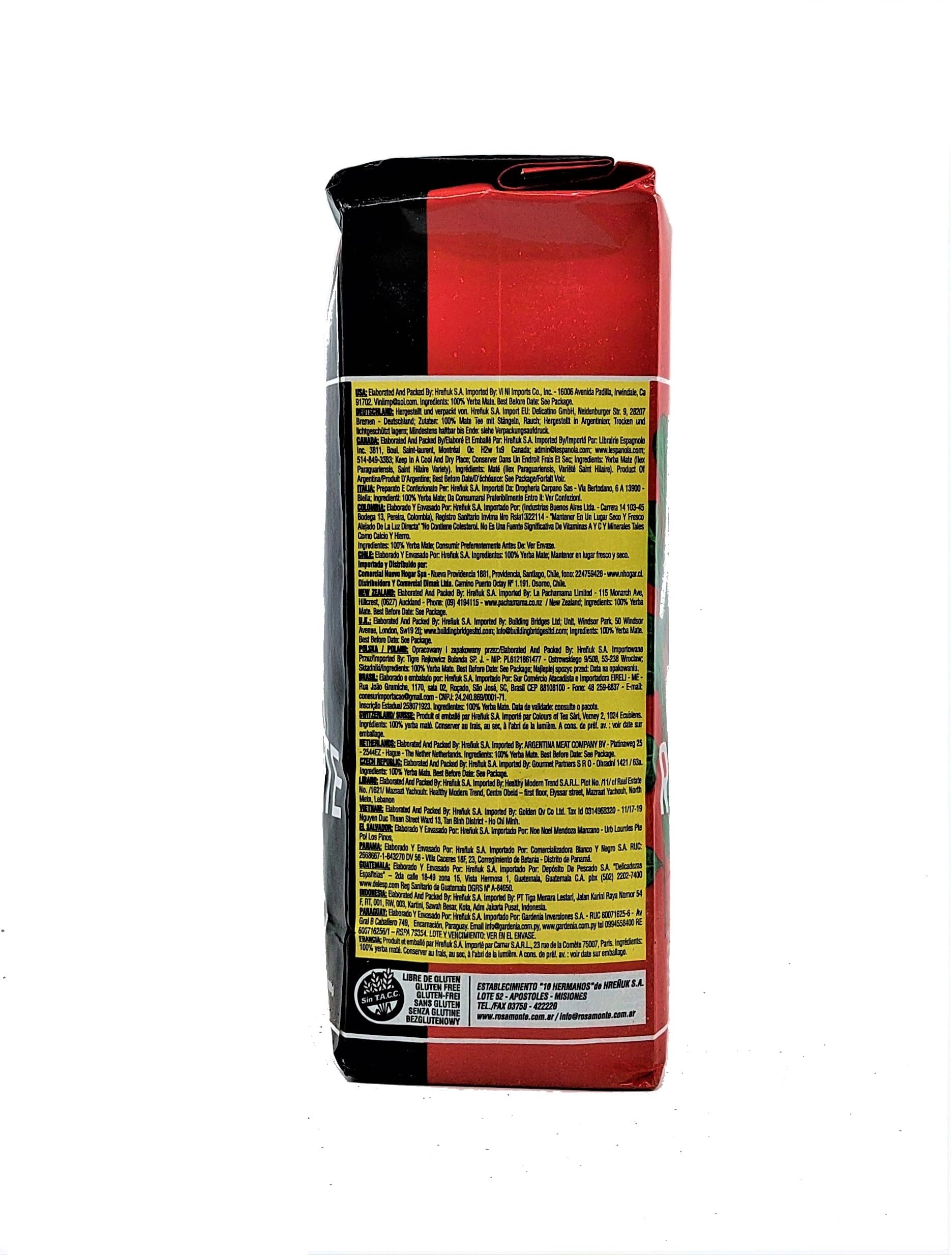 Yerba Rosamonte Argentyńska herbata mate (5 x 1000 g)