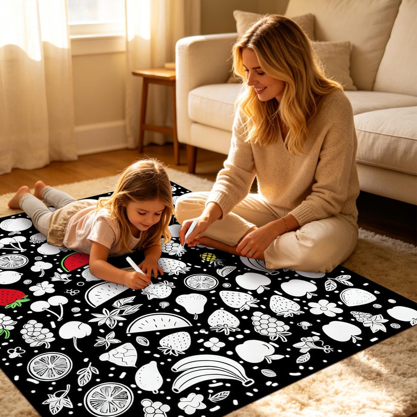 Coperta da re 120 x 145 centimetri Tappeto da Disegno in Tessuto | la tua Coperta da Per Ragazzi, Papà, Mamma, Fidanzato, Marito, Ragazza e Adolescente