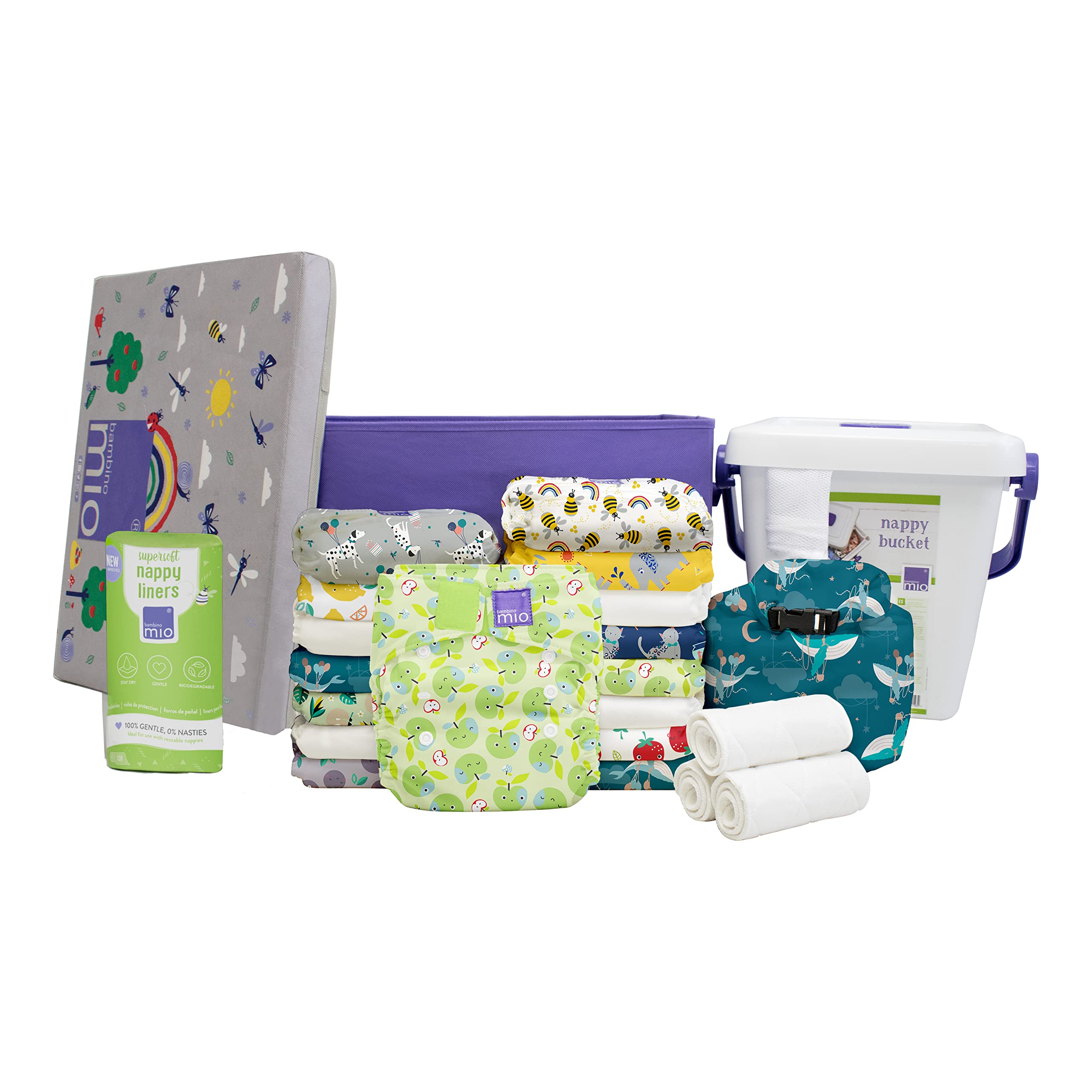 Bambino Mio, Miosolo Classic Stoffwindel Komplett Set, Favourites 2
