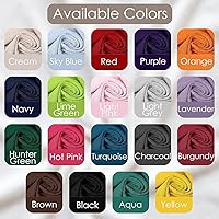 Vista 6 de Juego de Toallas Personalizadas con Texto Bordado - Paquete de 2 Sábanas de Baño de Algodón Turco Altamente Absorbentes y Súper Suaves para Spa