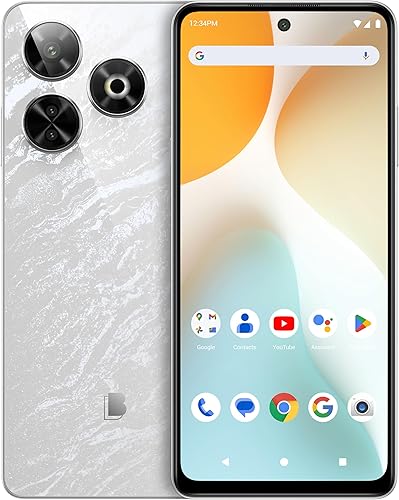 BLU G84 2024 Batería para todo el día Desbloqueado Pantalla de punto infinito FHD+ de 6.8 pulgadas 256 GB Cámara triple de 50 MP NFC Versión