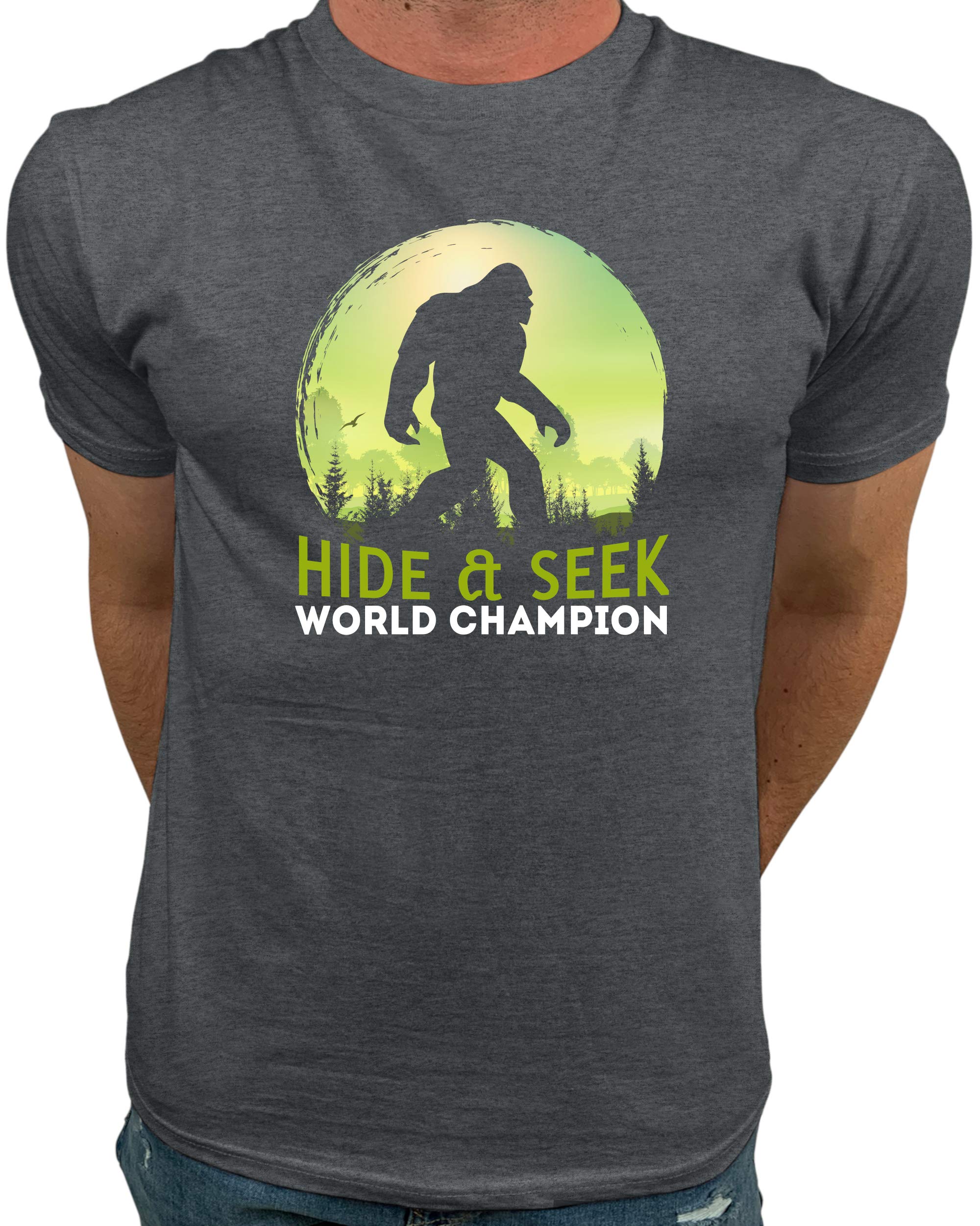 Market TrendzBigfoot Hide and Seek Shirt Bigfoot T Shirts for Men | Bigfoot Gifts for Men