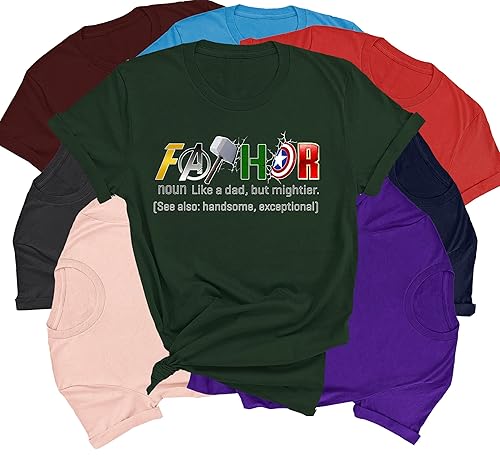 Miniatura 5 de Fathor, Thor, Avengers Shirt, Father's Day Gift, Avengers Men's Shirt, Fathor Definition Shirt, Marvelous Dad Shirt, Superhero Dad Shir, Gift For