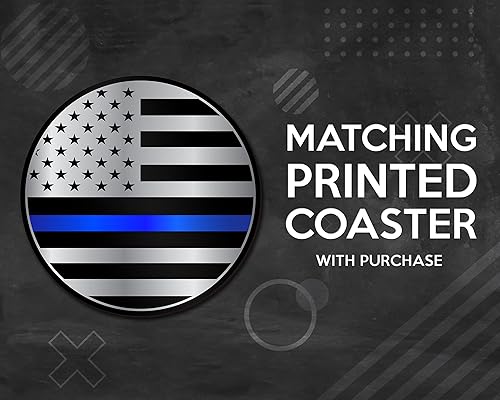 Miniatura 3 de Alterd Industries Police Officer Gifts - Police Gear, policeman whiskey glass, Law Enforcement, gift for cop, Police officer gifts, Police officer