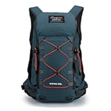 MOUNTAINTOP 35L Hiking Backpack&comma; Lightweight Outdoor Travel Camping Daypack with Rain Cover for Men & Women（Blue）