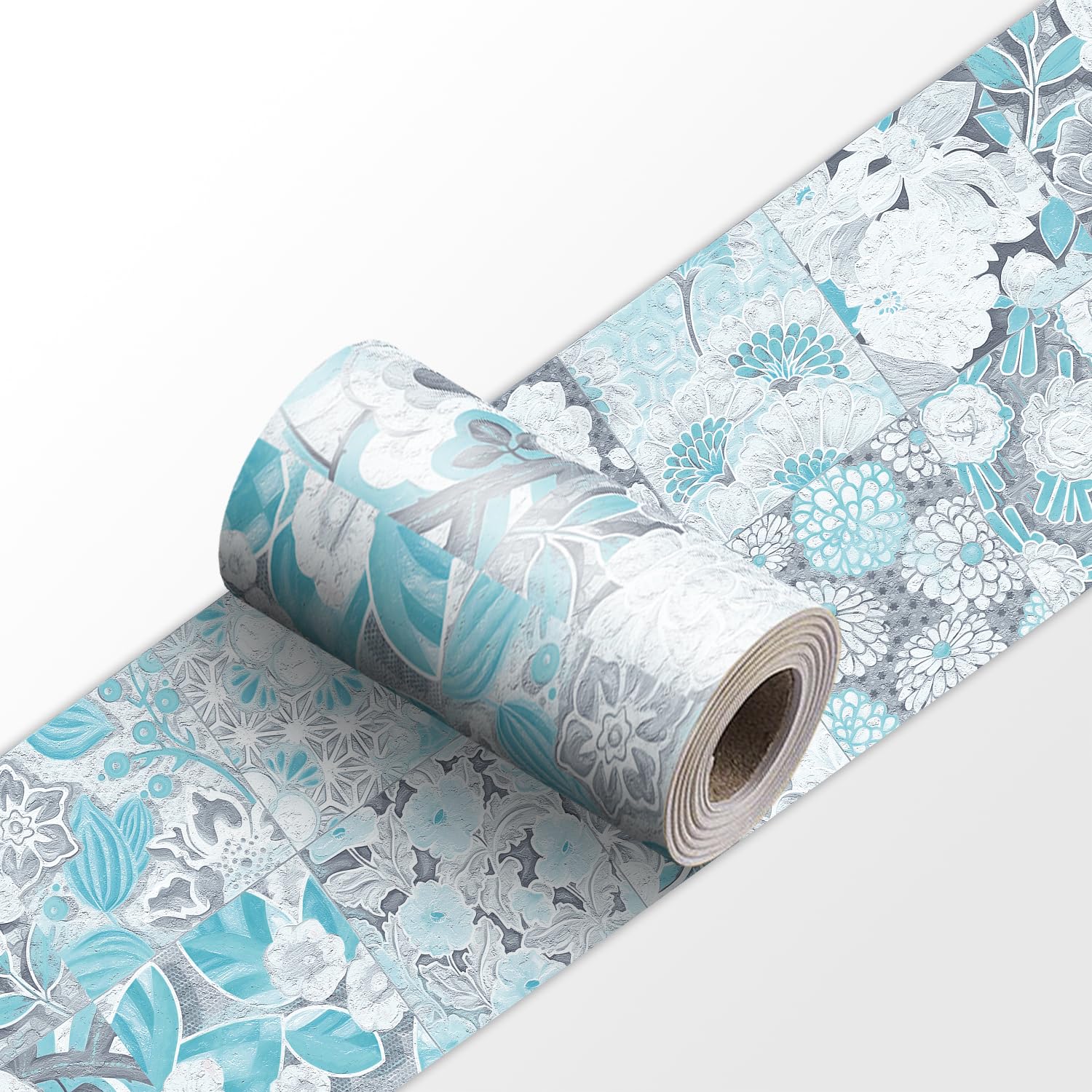 VisitRyl Wallpaper Border Self Adhesive Wall Tiles Decorative, Peel and Stick Wall Border Bathroom Stickers YX-293 15 * 240cm