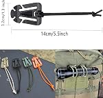 Poche médicale tactique vide, 1000D Nylon Molle Ifak Pouch Rip Away, Utilitaire de Pouch pour le camping Voyage en plein air