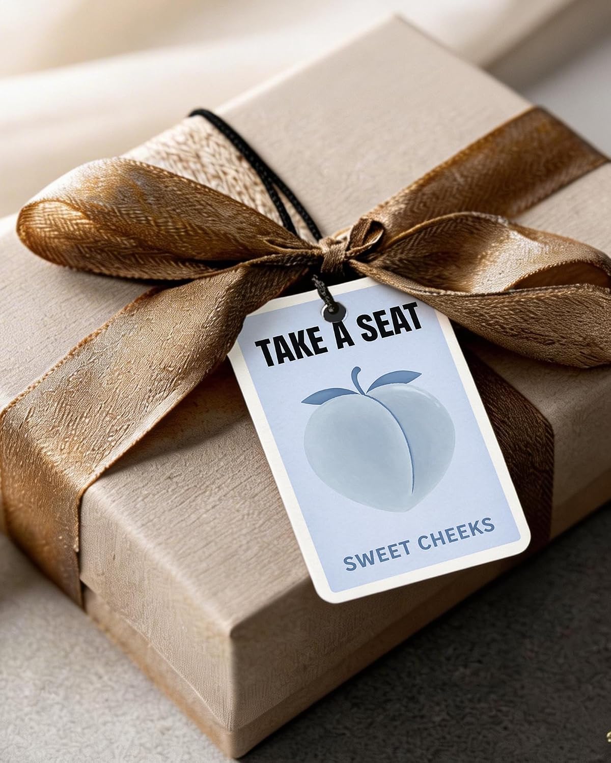 Blue Girls Bathroom Orange Citrus Air Freshener 4pcs, Preppy Blue Peach Sweet Cheeks Shower Karaoke Ticket Girly Hanging Scents Car Accessories Interior Mirror Decor for Women