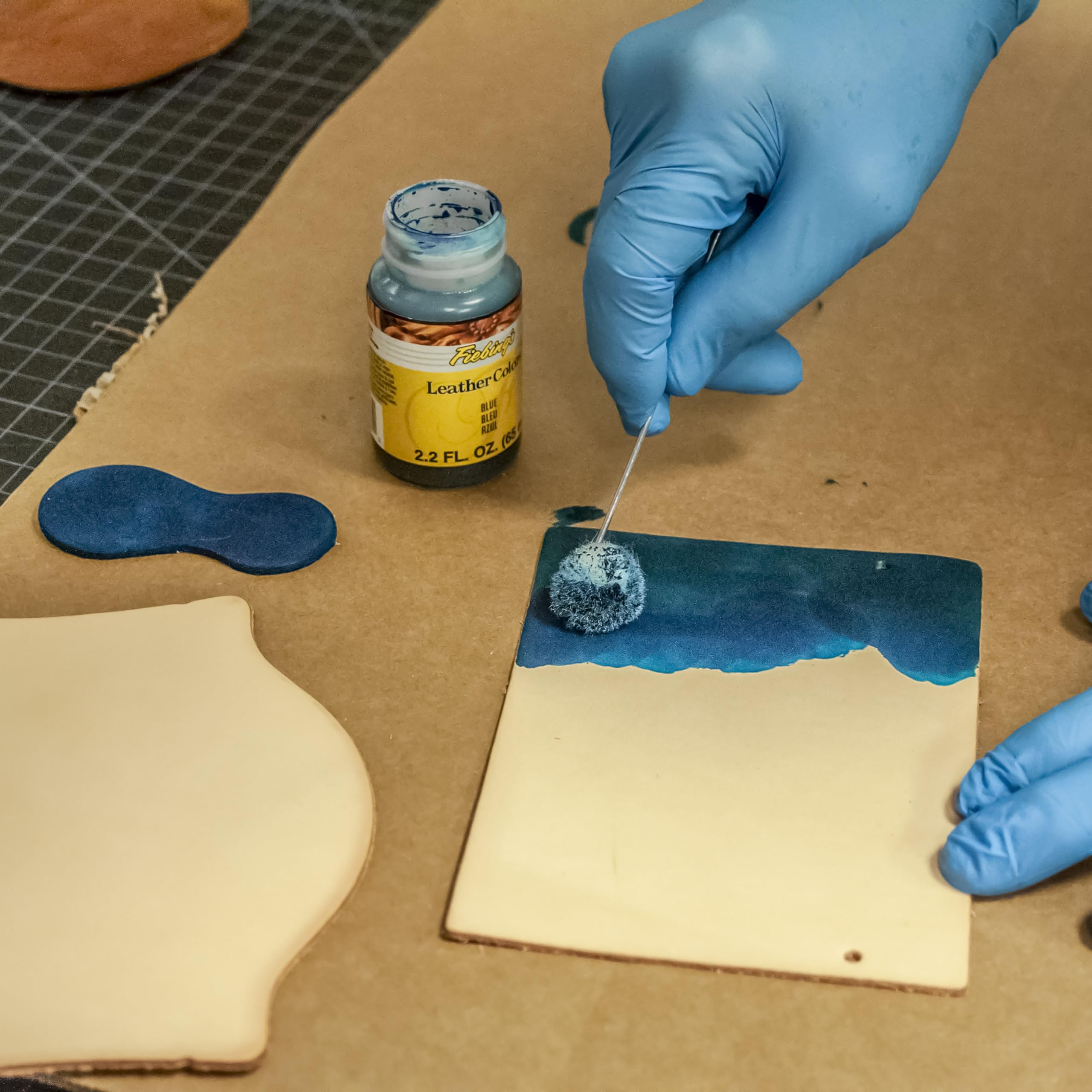 Fiebings Leather Dye 2oz 6/Pkg-Assorted F2120-06