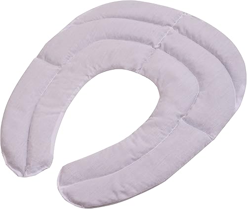 Miniatura 4 de DMI Relax-a-Bac - Envoltura para el cuello totalmente natural, terapia de frío y calor para microondas, almohadilla térmica húmeda y compresa fría