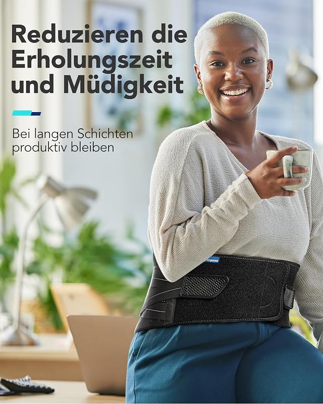 Fitomo Ortopédikus Hátfájás Támogatás Lumbális Sérv Sciatica Fájdalom Elleni Rugalmas Hátöv