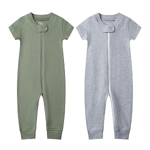 Owlivia Baby Boy Romper Unisex Short-sleeve Summer Outfit 100 Organic Cotton Girl One-Piece Jumpsuit