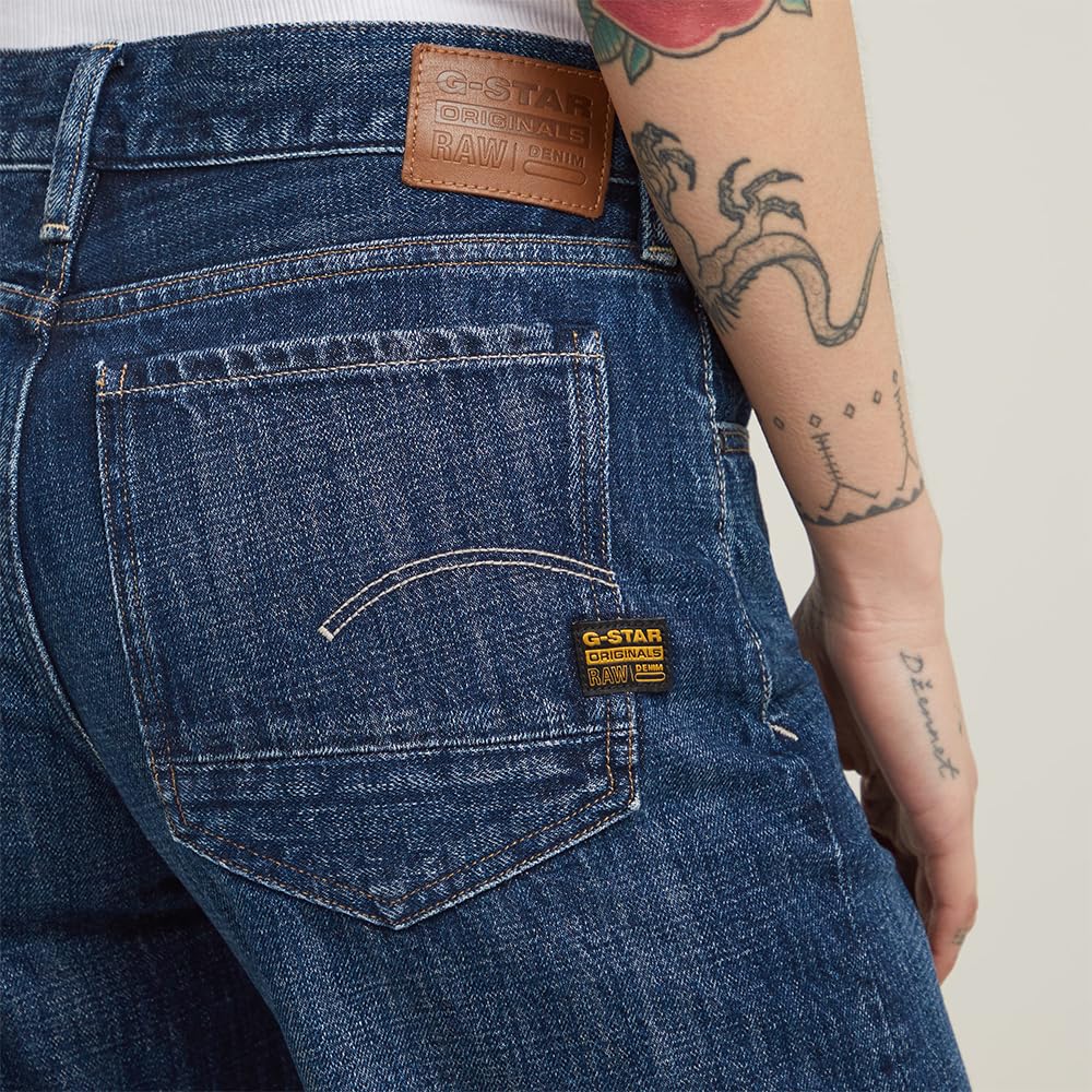 G-Star Damen Judee Low Waist Loose Jeans Blau (Worn in osphere D22889-D776-G736) 26W / – Bild 6